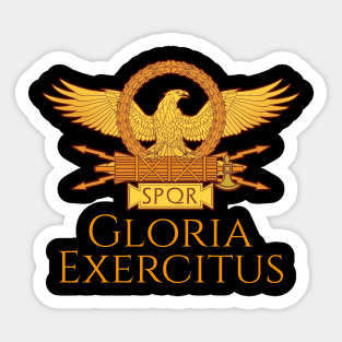 Ancient Roman Eagle SPQR Legionary Aquila Gloria Exercitus Sticker